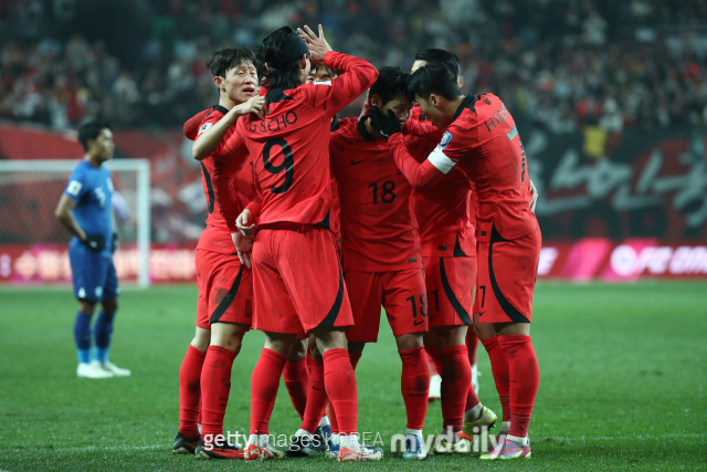 싱가포르전 한국 베스트 11. /게티이미지코리아