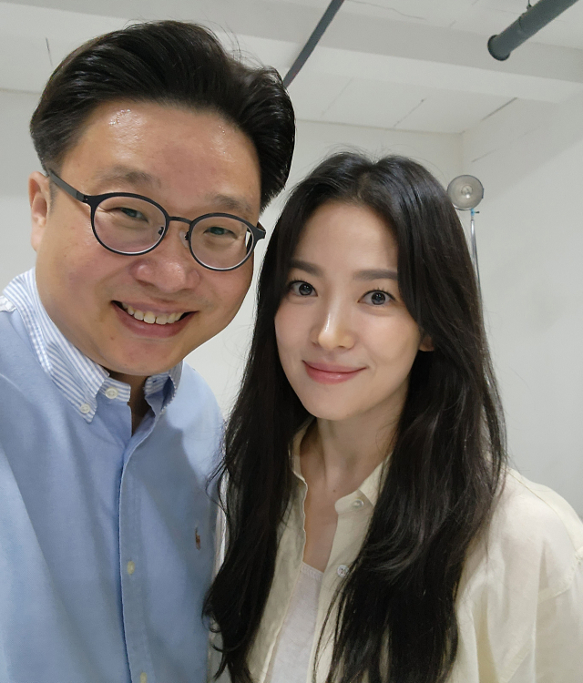 송혜교-서경덕 교수 / 서경덕 교수 제공