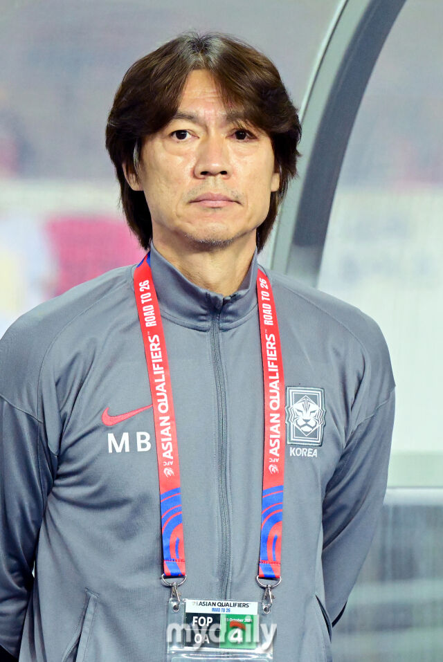 홍명보 대한민국 축구대표팀 감독./마이데일리 DB