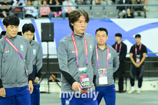 홍명보 대한민국 축구대표팀 감독./마이데일리 DB