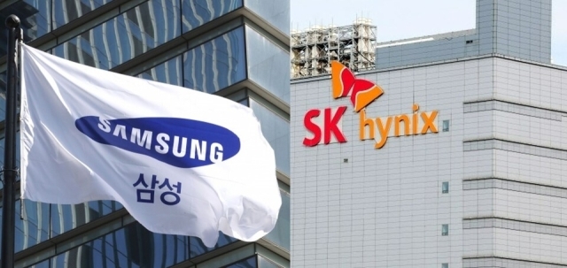 (왼쪽부터)삼성전자와 SK하이닉스 본사 전경./각 사