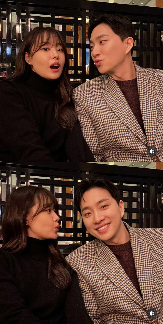 근황을 공개한 걸그룹 시크릿 출신 가수 겸 배우 송지은, 크리에이터 박위 부부./크리에이터 박위 인스타그램
