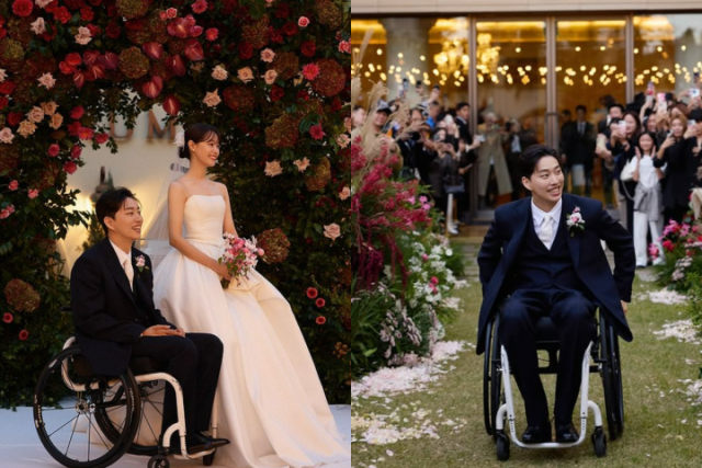 걸그룹 시크릿 출신 가수 겸 배우 송지은, 크리에이터 박위./걸그룹 시크릿 출신 가수 겸 배우 송지은 인스타그램