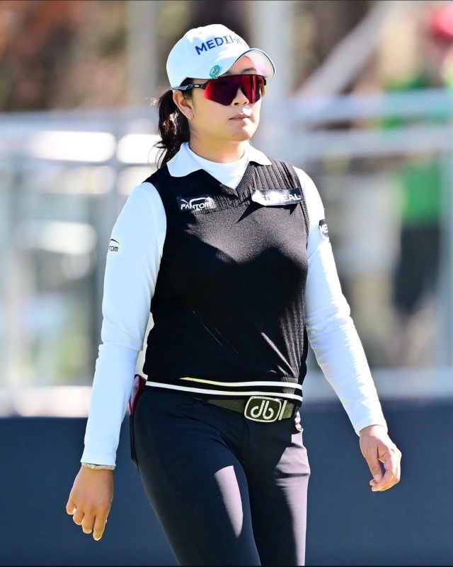 LPGA 투어 통산 3승에 도전하는 김아림. /LPGA 투어 SNS 캡처