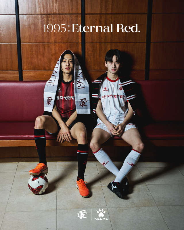 부천FC1995가 2025시즌 유니폼을 공개했다./부천FC1995