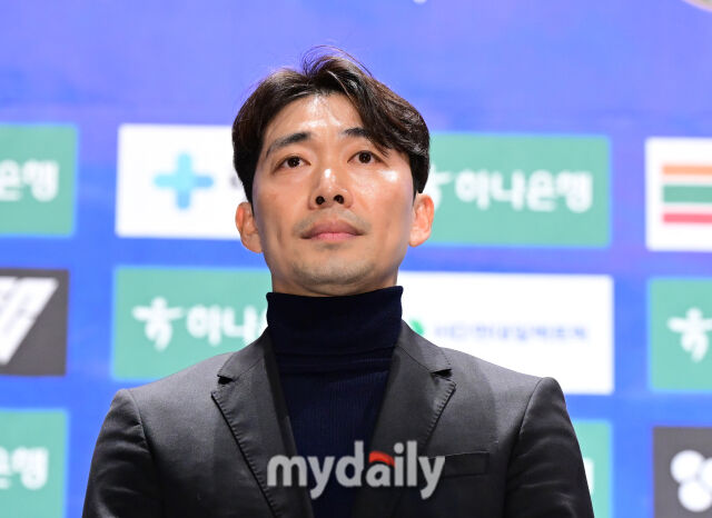 수원 변성환 감독이 9일 서울 상암동 누리꿈스퀘어 국제회의실에서 진행된 