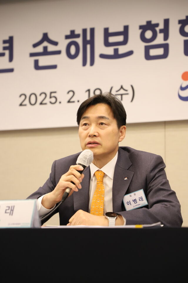 이병래 손해보험협 회장./손해보험협회