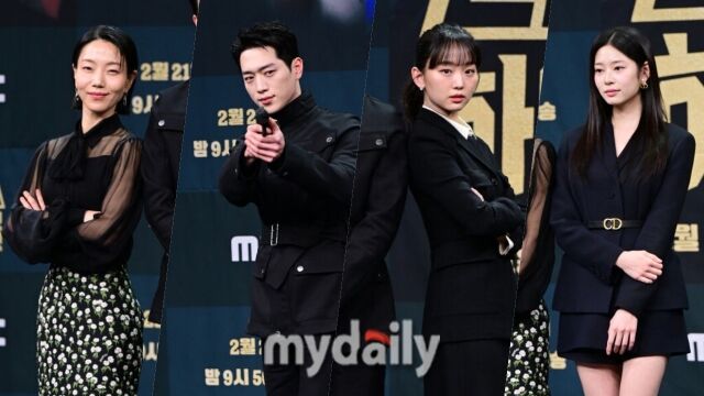 왼쪽부터 김신록, 서강준, 진기주, 김민주 / 곽경훈 기자 (kphoto@mydaily.co.kr)