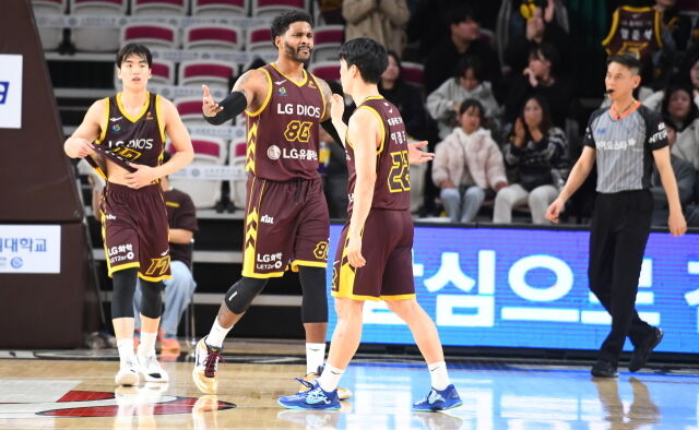 창원 LG 선수단./KBL