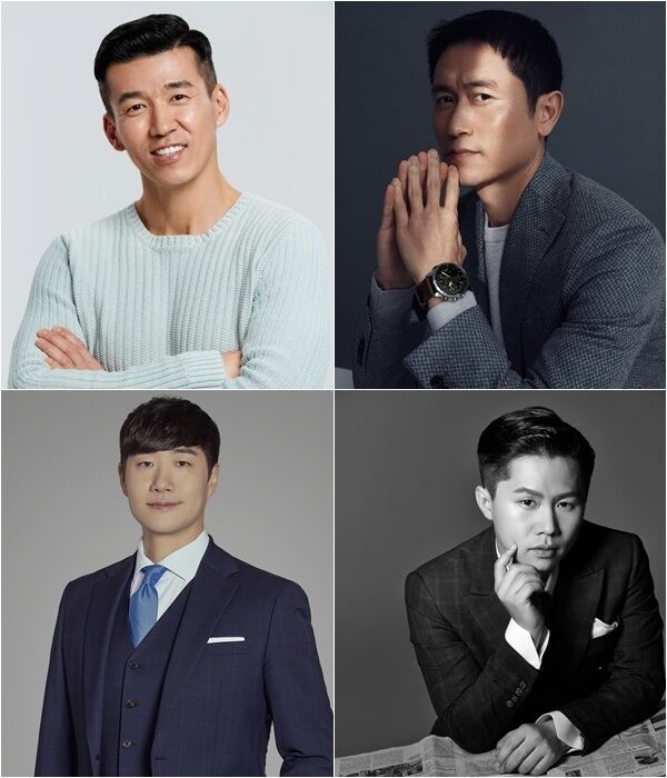 션-이영표-배성재-양세형 / YG엔터테인먼트, 본인 제공, SM C&C, 라인엔터테인먼트 제공