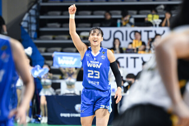 아산 우리은행 우리WON 김단비./WKBL