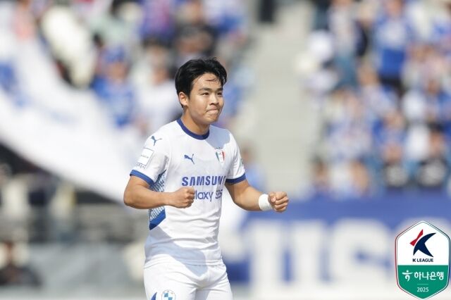 수원 삼성 강현묵./한국프로축구연맹