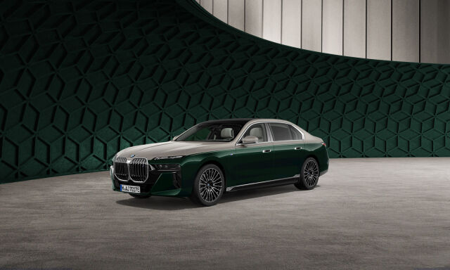 BMW i7 xDrive60 M 스포츠 인디비주얼 투톤 페리도트 그린 에디션. /BMW코리아