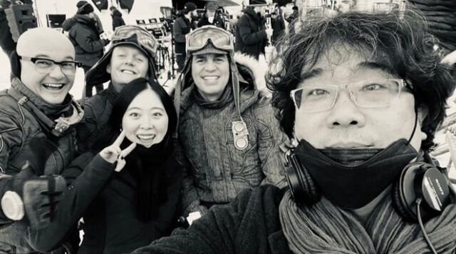 봉준호, 샤론최, 마크 러팔로./마크 러팔로 소셜미디어