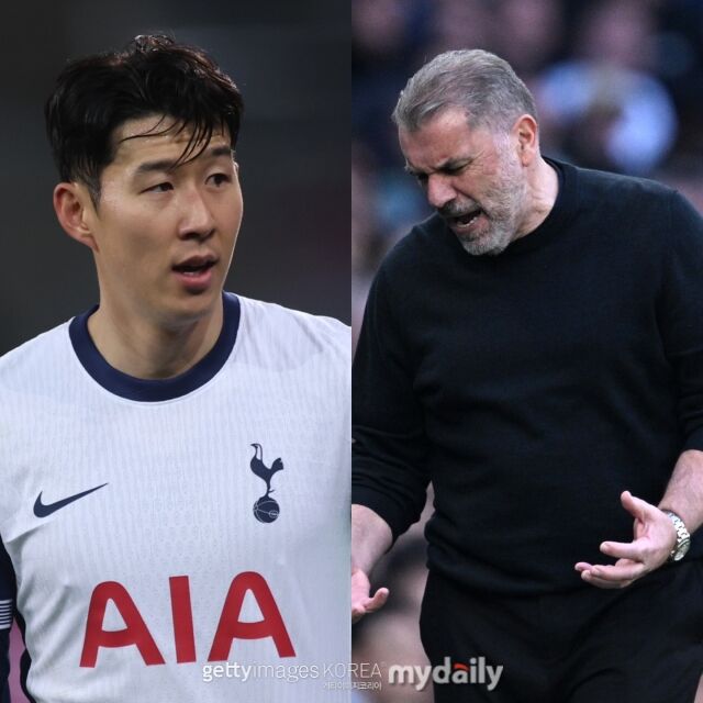 손흥민, 엔제 포스테코글루 감독./게티이미지코리아