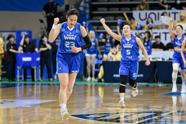 아산 우리은행 우리WON 김단비./WKBL