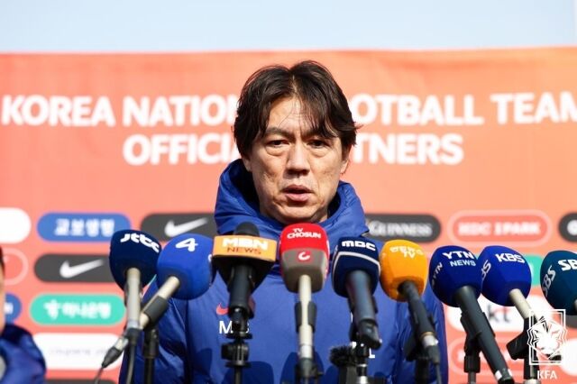 홍명보 대한민국 축구대표팀 감독./KFA