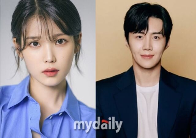 아이유(왼쪽)와 김선호. /마이데일리 DB