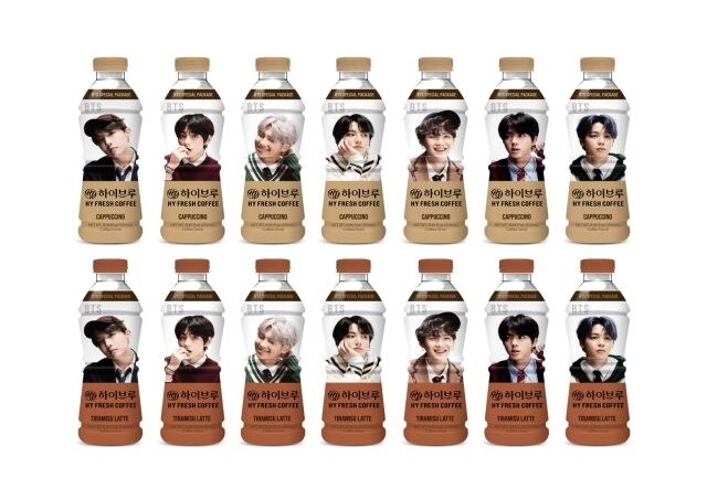 hy, BTS 패키지 ‘하이브루’ 2종 수출. /hy