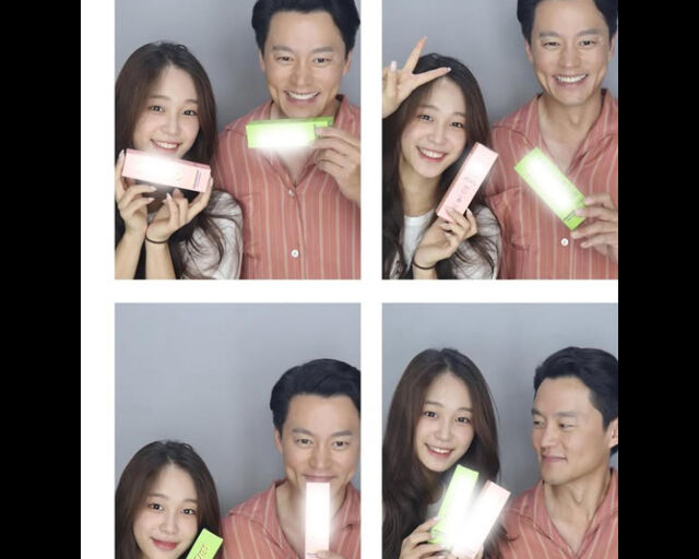 이주영이 한 행사에서 가수 이영지와 사진을 찍고 있다. / 이주영 SNS 캡처