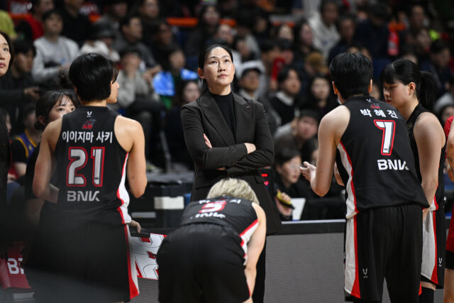 박정은 감독./WKBL