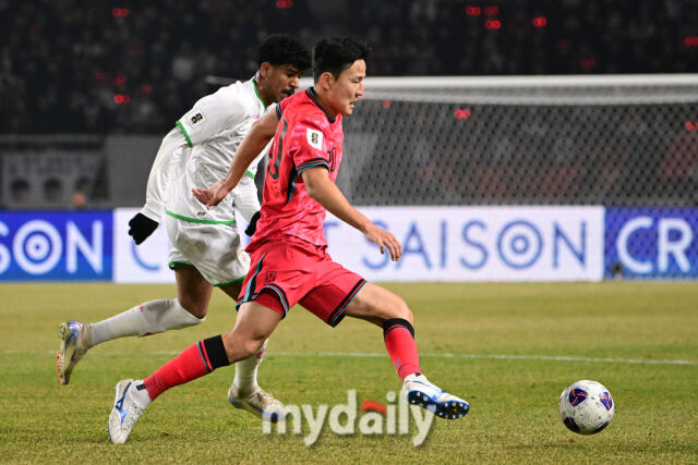 대한민국 축구대표팀 권경원이 20일 오후 경기도 고양종합운동장에서 진행된 