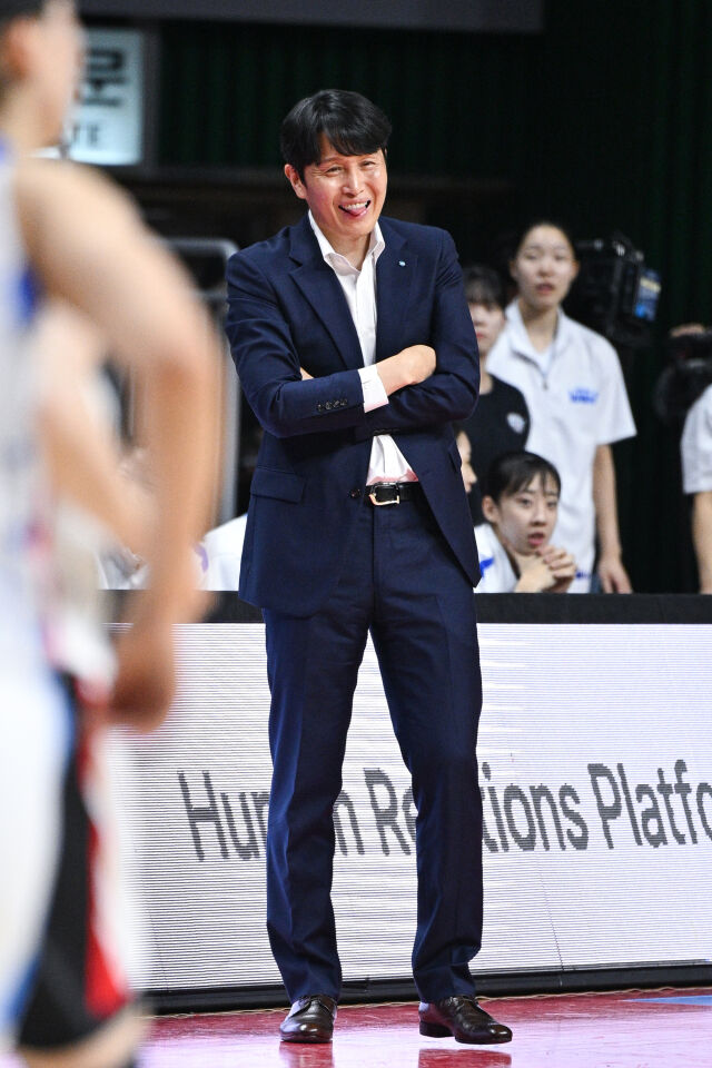 위성우 감독./WKBL