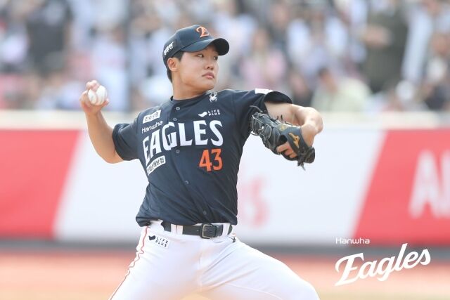 한화 이글스 정우주./한화 이글스
