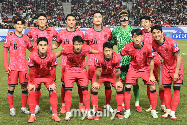 대한민국 축구대표팀./마이데일리 DB