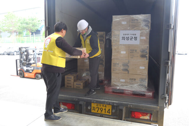 일동제약이 영남 산불 사태와 관련해 피해 지역을 돕기 위한 물품 기부에 동참한다. /일동제약