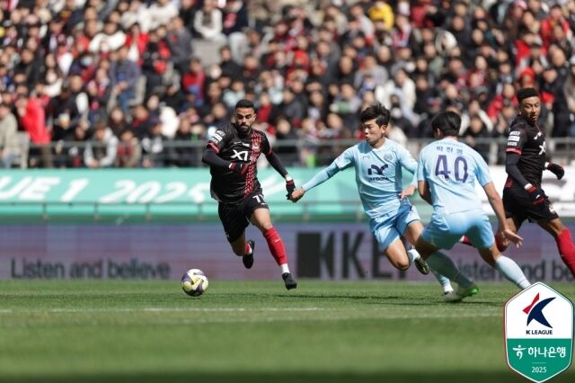 서울과 대구의 경기 모습/한국프로축구연맹