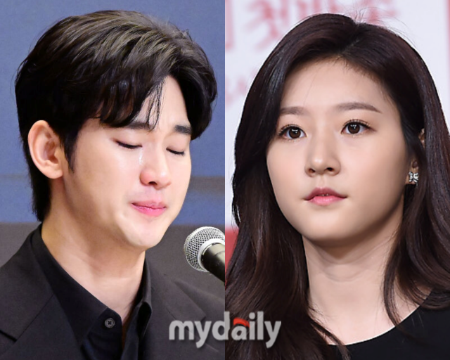 배우 김수현, 배우 김새론/마이데일리 DB