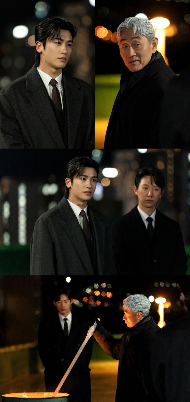 박형식과 허준호./ SBS 금토드라마 ‘보물섬’
