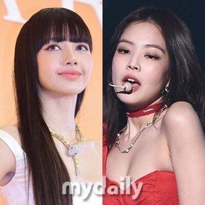 리사(왼쪽),제니./마이데일리 DB