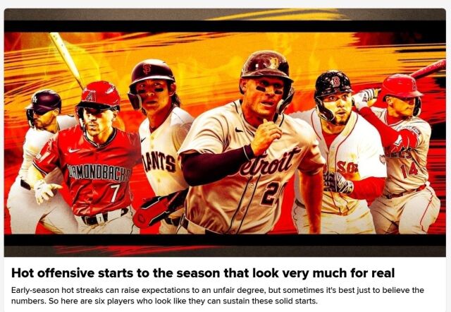 이정후가 MLB.com 메인을 장식했다./MLB.com 홈페이지 캡처