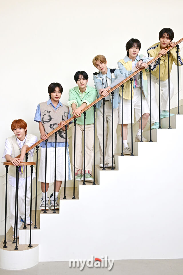 엔시티 위시(NCT WISH)가 10일 서울 이태원동 한 스튜디오에서 진행된 두 번째 미니앨범 