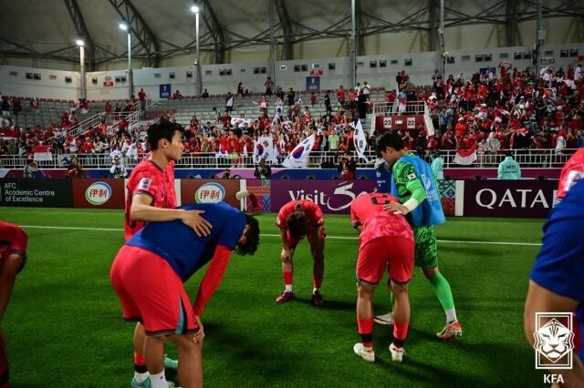 대한민국 23세 이하(U-23) 대표팀./대한축구협회