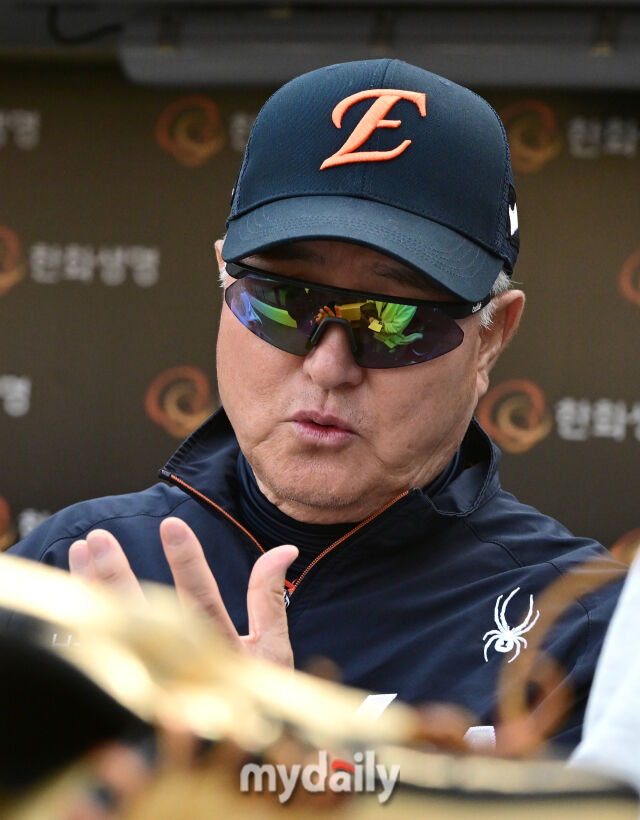 2025년 4월 11일 오후 대전 한화생명 볼파크에서 진행된 