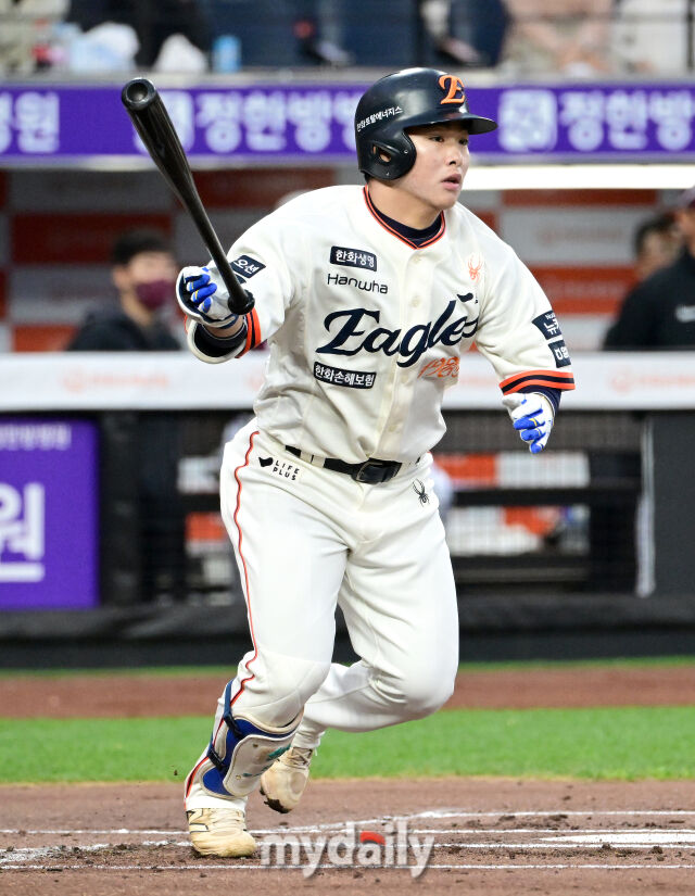 2025년 4월 11일 오후 대전 한화생명 볼파크에서 진행된 