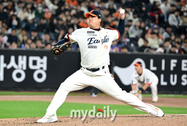 2025년 4월 11일 오후 대전 한화생명 볼파크에서 진행된 