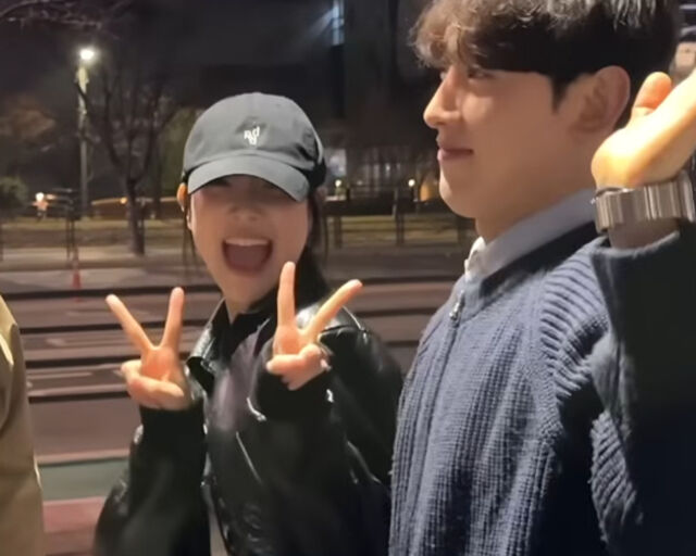 김아영이 친오빠와 