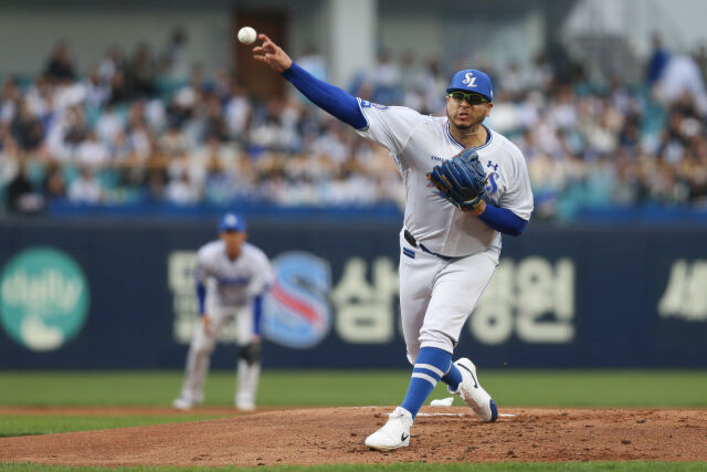 삼성 라이온즈 아리엘 후라도./삼성 라이온즈