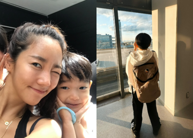 이윤진, 아들 다을/이윤진 인스타그램