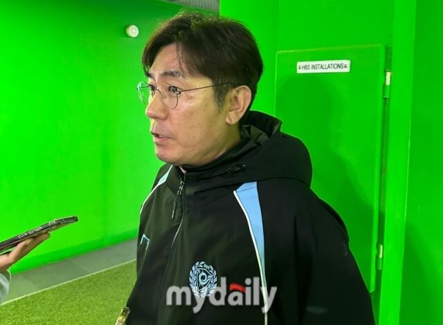 서동원 대구FC 감독 대행./전주=노찬혁 기자