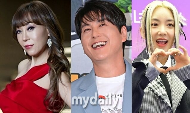 왼쪽부터 소프라노 조수미, 배우 류수영, 그룹 S.E.S 멤버 겸 바다 / 커튼콜 및 마이데일리