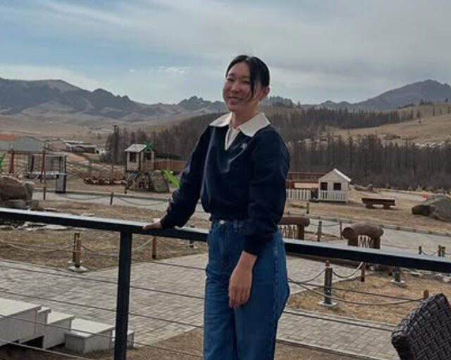 이지혜가 몽골 여행을 가서 사진을 찍었다. / 이지혜 소셜미디어 캡처 