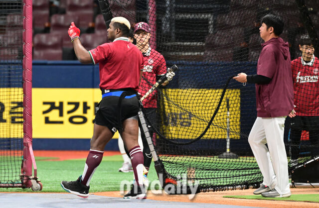 2025년 4월 22일 오후 서울 고척스카이돔에 진행된 