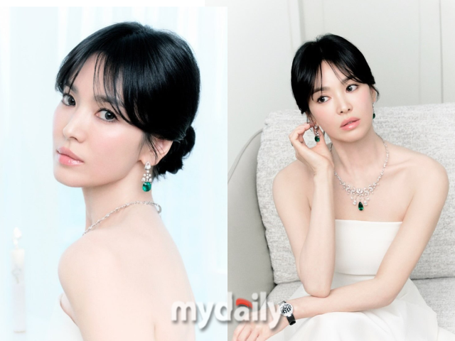 송혜교가 화보 B컷을 공개했다./송혜교 인스타그램