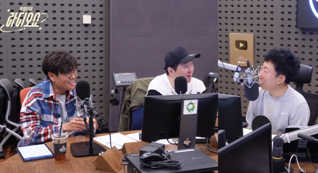 수학 강사 정승제(왼쪽), 개그맨 정형돈, 박명수. / KBS 쿨FM 