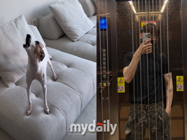 조권이 예비군 훈련을 다녀왔다./조권 SNS